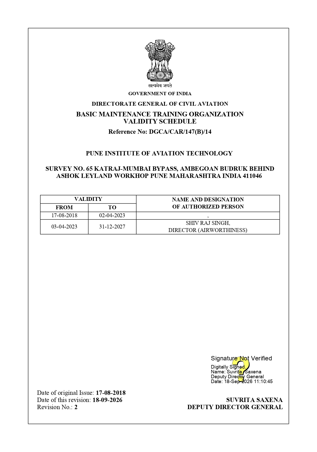 Extension in B1.3 & Validity_page-0002